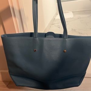 Furla Leather Tote - Blue (BRAND NEW, never worn, perfect condition)